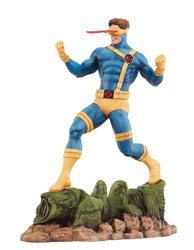 Image: Marvel Gallery PVC Statue: Comic Cyclops  - Diamond Select Toys LLC