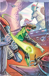 Image: Green Lantern #8 (incentive 1:25 cardstock cover - Al Barrionuevo) - DC Comics