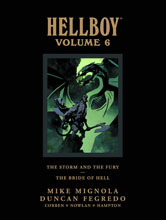 Image: Hellboy Library Vol. 06: The Storm and the Fury / The Bride of Hell HC  - Dark Horse Comics