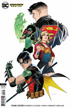 Image: Young Justice #4 (variant cover - Dan Mora) - DC-Wonder Comics