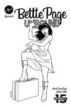 Image: Bettie Page: Unbound Vol. 03 #1 (incentive cover - Ohta B&W) (40-copy) - Dynamite