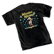 Image: Wonder Woman T-Shirt: Vintage  (L) - Graphitti Designs
