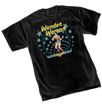 Image: Wonder Woman T-Shirt: Vintage  (XL) - Graphitti Designs