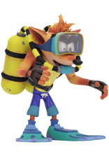 Image: Crash Bandicoot Action Figure: Scuba Crash Deluxe  - Neca