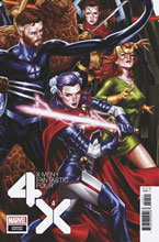 Image: X-Men / Fantastic Four #4 (variant Connecting cover - Brooks) - Marvel Comics