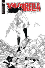 Image: Vampirella Vol. 05 #10 (incentive 1:20 cover - Gunduz B&W)  [2020] - Dynamite