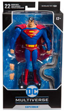 Image: DC Animated Wv1 Superman Action Figure Case  (7-inch) - TMP Toys / McFarlane Toys