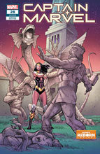 Image: Captain Marvel #28 (variant Heroes Reborn cover) - Marvel Comics