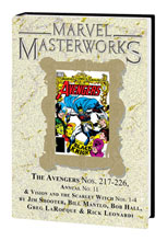Image: Marvel Masterworks Vol. 310: The Avengers Nos. 217-226, Annual No. 11, Vision & Scarlet Witch 1-4 HC  - Marvel Comics