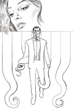 Image: James Bond: Agent of Spectre #2 (incentive 1:25 cover - Phillips B&W virgin) - Dynamite