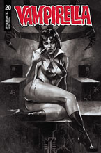 Image: Vampirella Vol. 05 #20 (incentive 1:40 cover - Mastrazzo B&W) - Dynamite