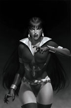 Image: Vampirella: The Dark Powers #5 (incentive 1:45 cover - Yoon B&W virgin) - Dynamite