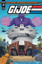Image: G.I. Joe: A Real American Hero - Saturday Morning Adventures #3 (cover A - Schoening)  [2022] - IDW Publishing