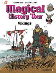 Image: Magical History Tour Vol. 08: Vikings GN  - Papercutz
