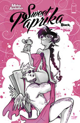 Image: Sweet Paprika: Black, White & Pink  (One Shot) (cover A - Andolfo) - Image Comics
