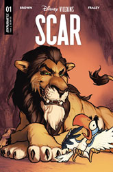 Image: Disney Villains: Scar #1 (cover E - Ha) - Dynamite