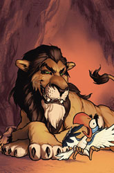 Image: Disney Villains: Scar #1 (cover M incentive 1:40 - Ha virgin) - Dynamite