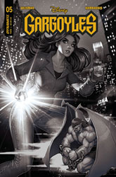 Image: Gargoyles #5 (cover I incentive 1:15 - Nakayama B&W) - Dynamite