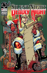 Image: Silent Night, Deadly Night #4 (cover A - Calzada) - American Mythology Productions