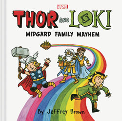 Image: Thor and Loki: Midgard Family Mayhem HC  - Chronicle Books