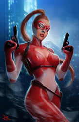 Image: Cinderella vs. Queen of Hearts #1 (cover D - Abbondanza) - Zenescope Entertainment Inc