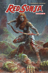 Image: Red Sonja #10 (cover B - Barends) - Dynamite