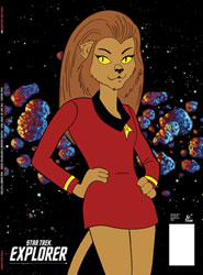 Image: Star Trek Explorer Magazine #11 (Comic Shop Exclusive cover) - Titan Comics