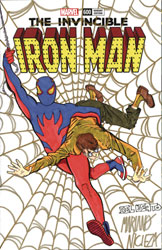 Image: Marvel Comics  (variant DFE cover - Nicieza & Delbeato Spider-Boy Homage sketch) - Dynamic Forces