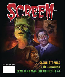 Image: Screem #42 (PX Glenn Strange cover) - Screem