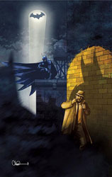 Image: Batman: The Brave and the Bold #12 (variant cardstock cover - Charlie Adlard) - DC Comics