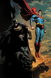 Image: Batman / Superman: World's Finest #26 (incentive 1:25 cardstock cover - Carlo Pagulayan, Jason Paz) - DC Comics