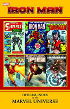 Image: Iron Man: Official Index to the Marvel Universe SC  - Marvel Comics