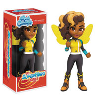 Image: Rock Candy DC Super Hero Girls Vinyl Collectible: Bumblebee  - Funko