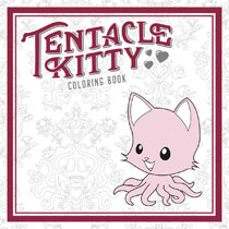 Image Tentacle Kitty Coloring Book SC