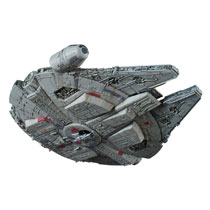 Image: Star Wars Plastic Model Kit: Millennium Falcon  (Star Wars: The Empire Strikes Back) - Bandai Hobby