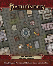 Image: Pathfinder Flip-Mat Classics: City Market  - Paizo Inc