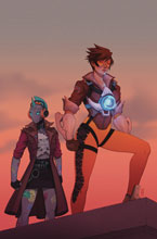 Image: Overwatch: Tracer - London Calling #4 (cover B - Bartel) - Dark Horse Comics