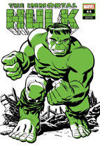 Image: Immortal Hulk #44 (variant Two-Tone Hulk cover - Michael Cho) - Marvel Comics