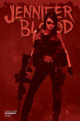 Image: Jennifer Blood #6 (cover F incentive 1:10 - Bradstreet tint) - Dynamite