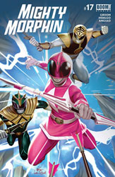 Image: Mighty Morphin #17 (cover A - Lee) - Boom! Studios