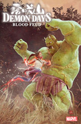 Image: Demon Days: Blood Feud #1 (variant cover - Barends)  [2022] - Marvel Comics