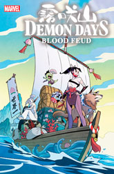 Image: Demon Days: Blood Feud #1 (variant cover - Gurihiru)  [2022] - Marvel Comics