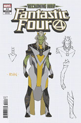 Image: Fantastic Four #42 (incentive 1:10 Concept Art cover - Silva) - Marvel Comics