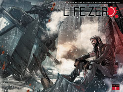Image: Life Zero #2 (cover B - Checchetto wraparound) - Ablaze