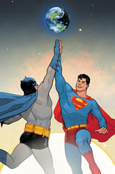 Image: Batman / Superman: World's Finest #1 (incentive 1:50 High Five card stock cover - Evan Doc Shaner) - DC Comics