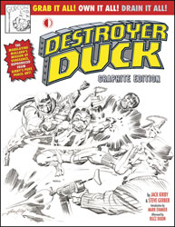 Image: Destroyer Duck Graphite Edition HC  - Twomorrows Publishing