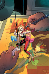 Image: Multiversity: Harley Screws Up The DCU #1 (cover C incentive 1:25 cardstock - Riley Rossmo) - DC Comics