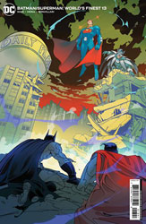 Image: Batman / Superman: World's Finest #13 (cover E incentive 1:50 cardstock - Baldemar Rivas)  [2023] - DC Comics