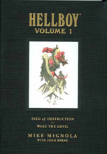 Image: Hellboy Library Edition Vol. 01: Seed of Destruction, Wake the Devil HC  (new printing) - Dark Horse