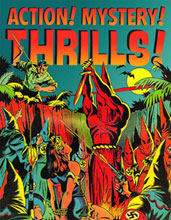 Image: Action! Mystery! Thrills!: Comic Book Covers of the Golden Age 1933-1945 SC  - Fantagraphics Books